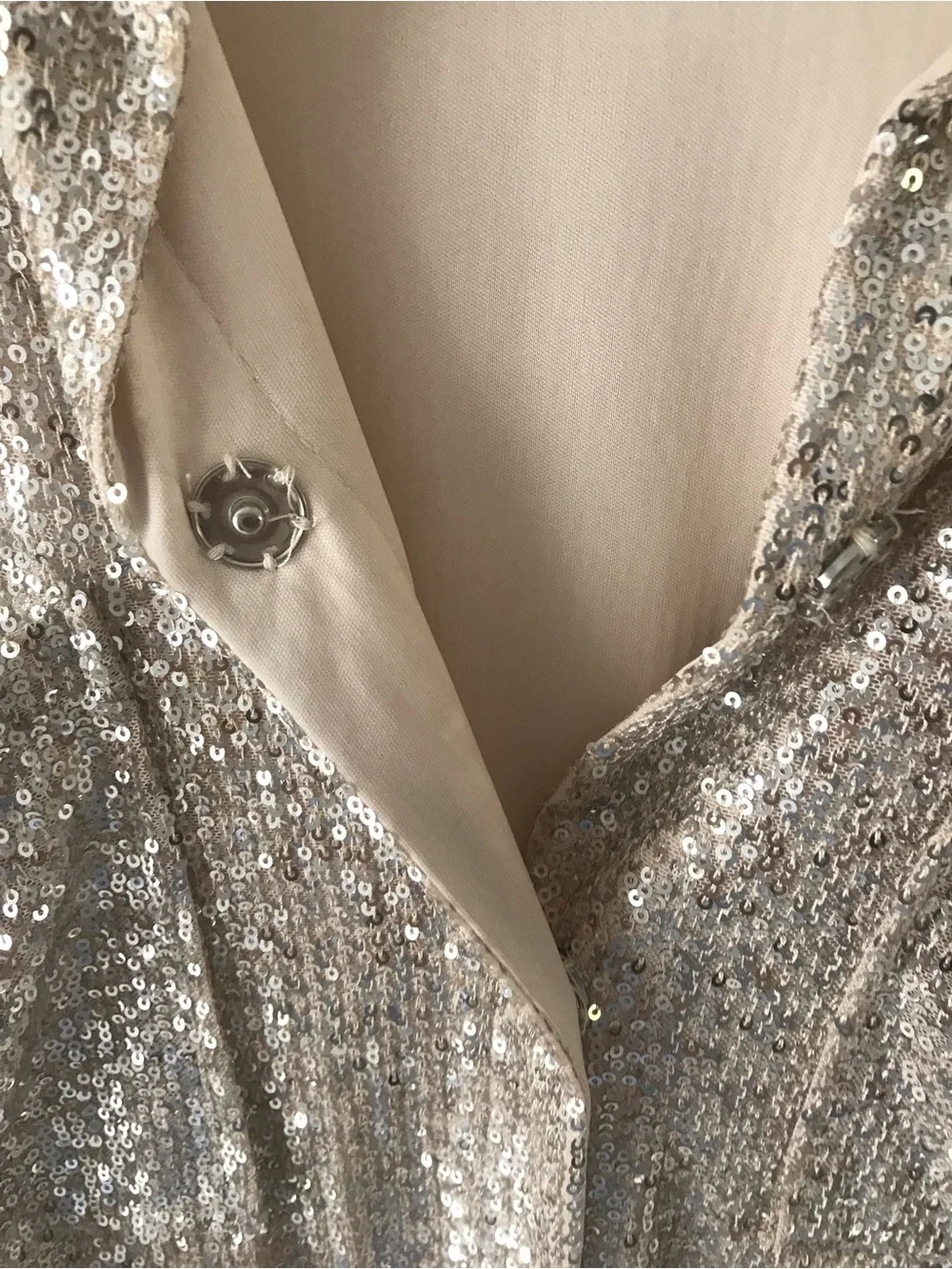 Ruby Rd. Sequin Button-Up Top Size 1X - Picture 3 of 5